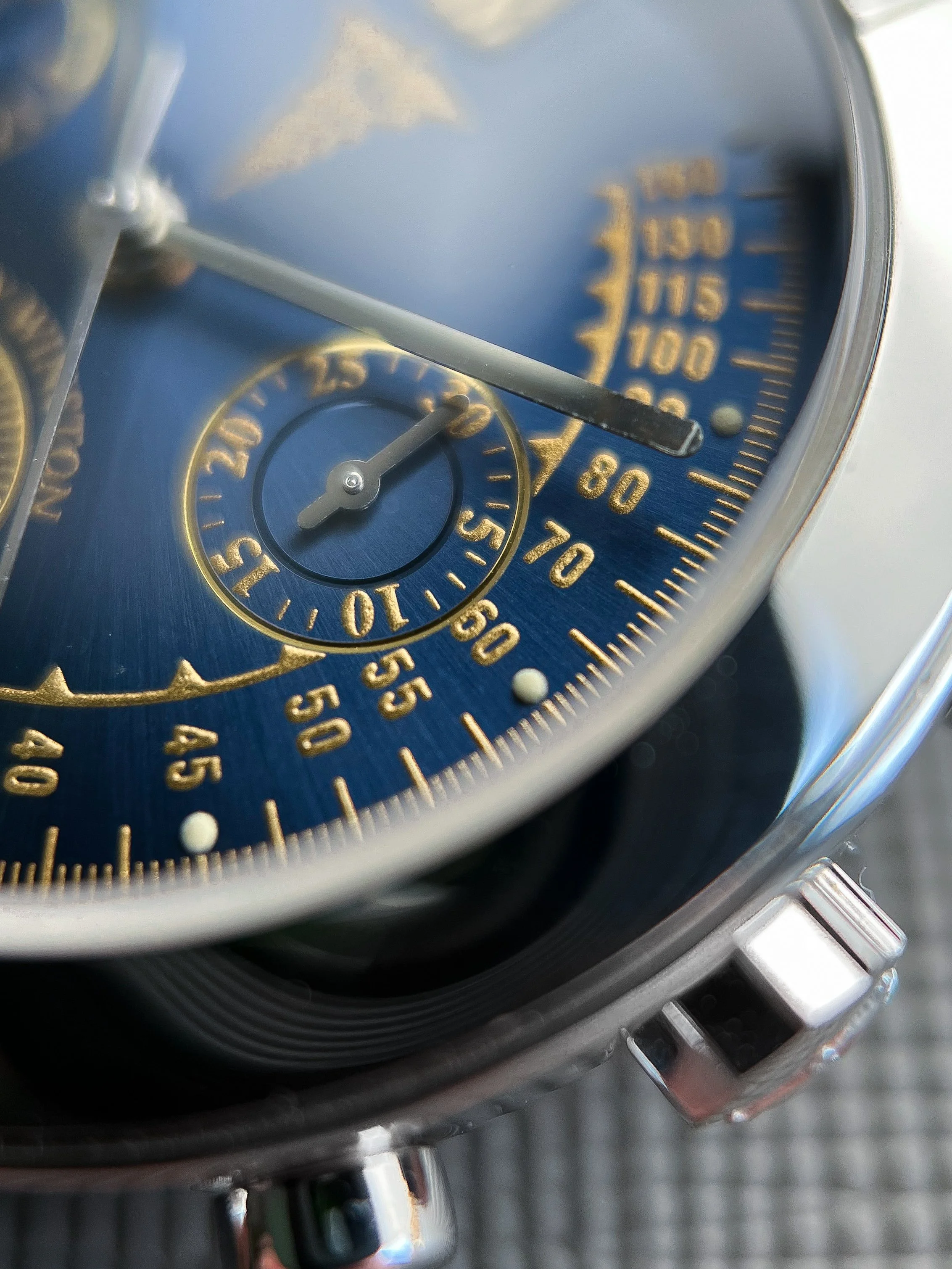 1990's Harry Winston Premier Chronograph 'Pulsations Dial